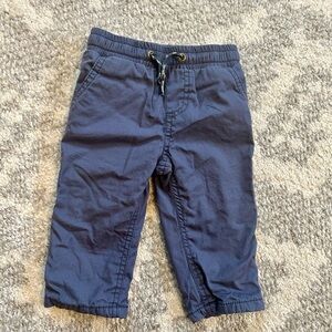 Carter's Blue Casual Pants with Elastic Waistband and Capri Length